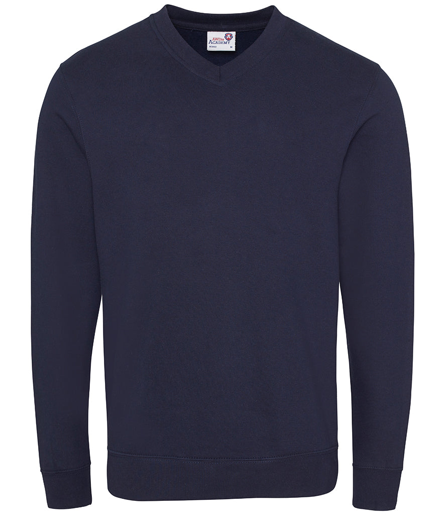 AWDis Academy V Neck Sweatshirt