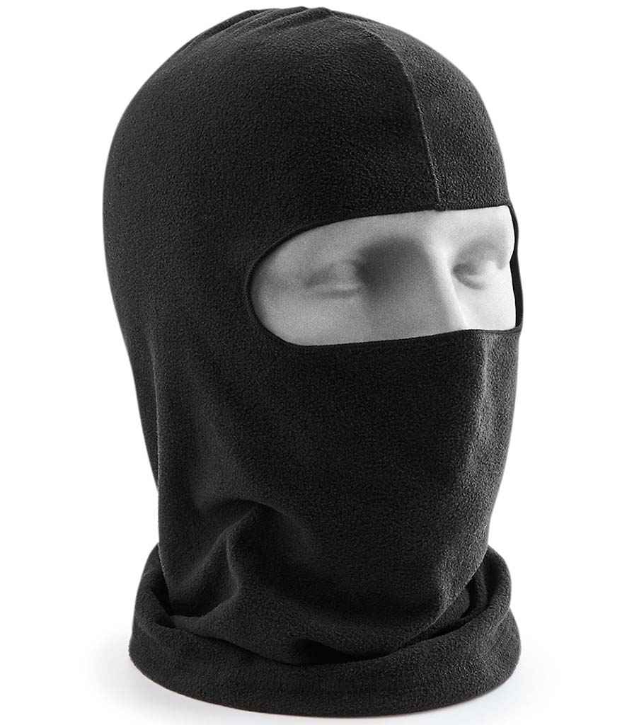 Beechfield Micro Fleece Balaclava | Black