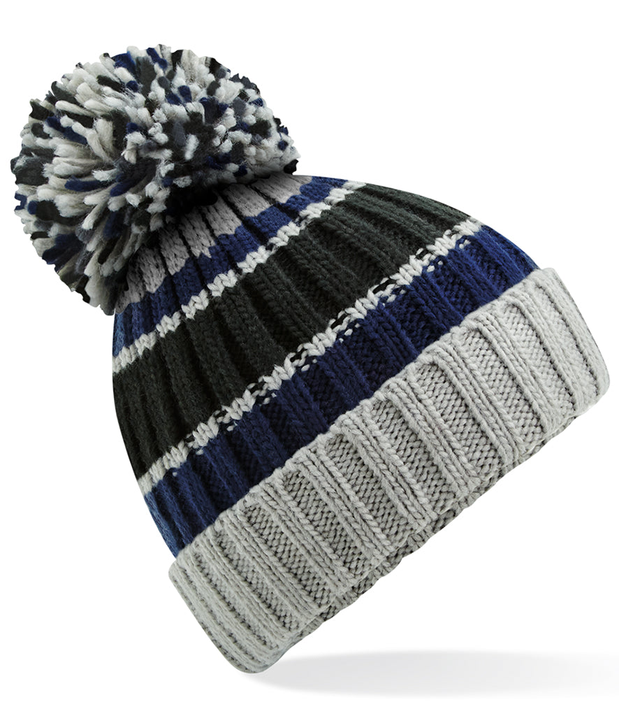 Beechfield Hygge Striped Beanie