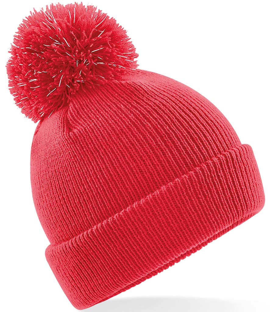 Beechfield Kids Reflective Bobble Beanie