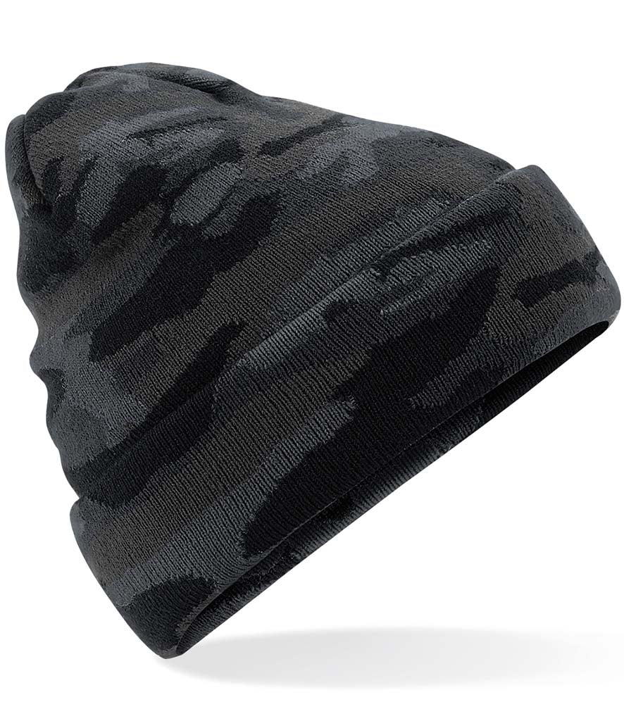 Beechfield Camo Cuffed Beanie