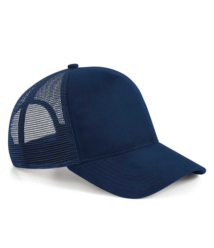 Beechfield Suede Snapback Trucker Cap