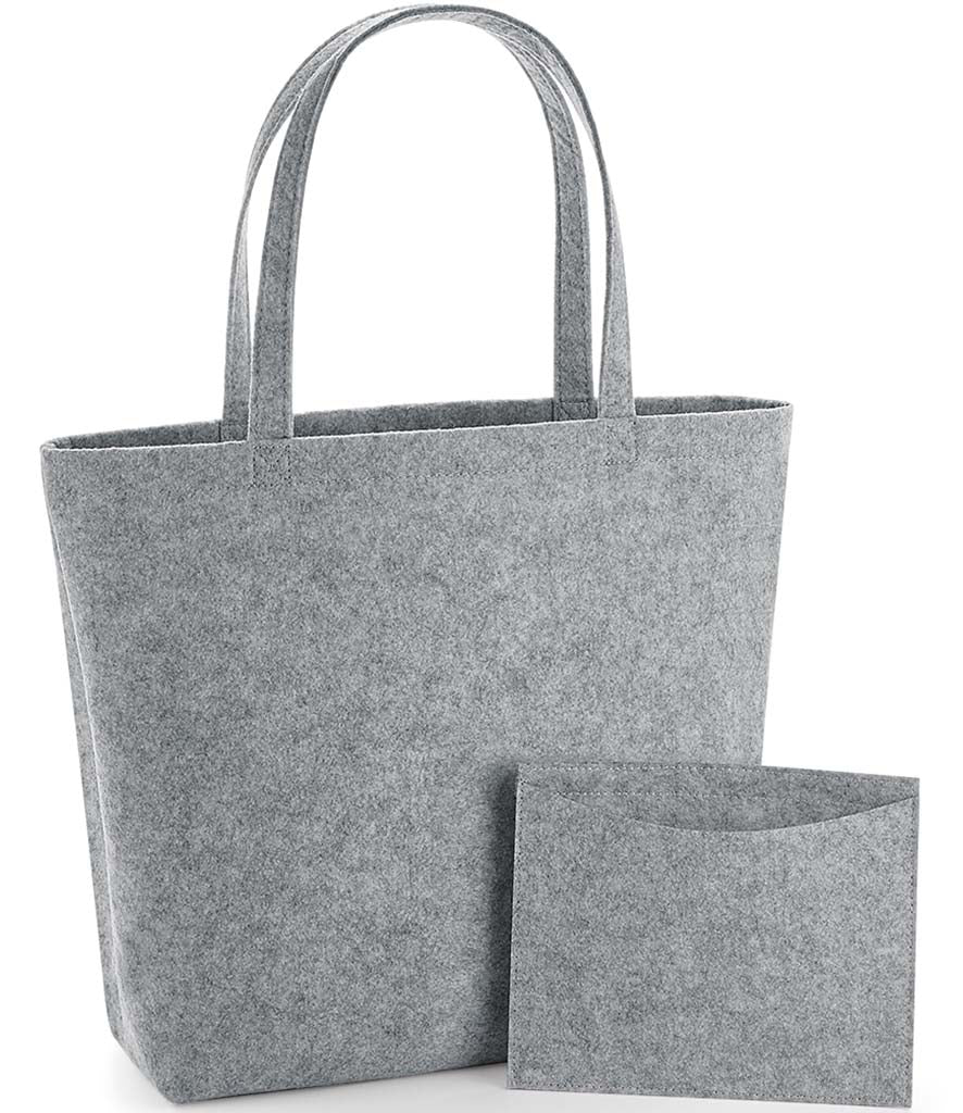 BagBase Felt Shopper