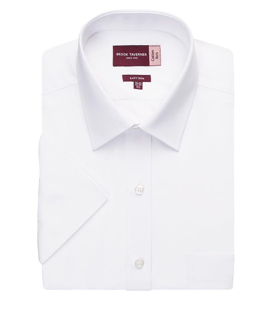 Brook Taverner Rosello Short Sleeve Poplin Shirt