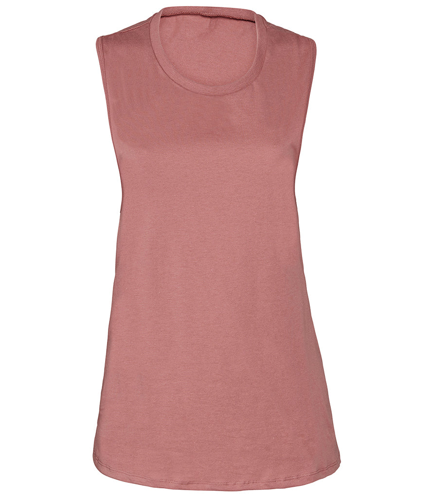 Bella Ladies Muscle Jersey Tank Top