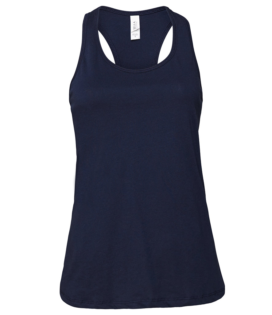 Bella Ladies Jersey Racer Back Tank Top