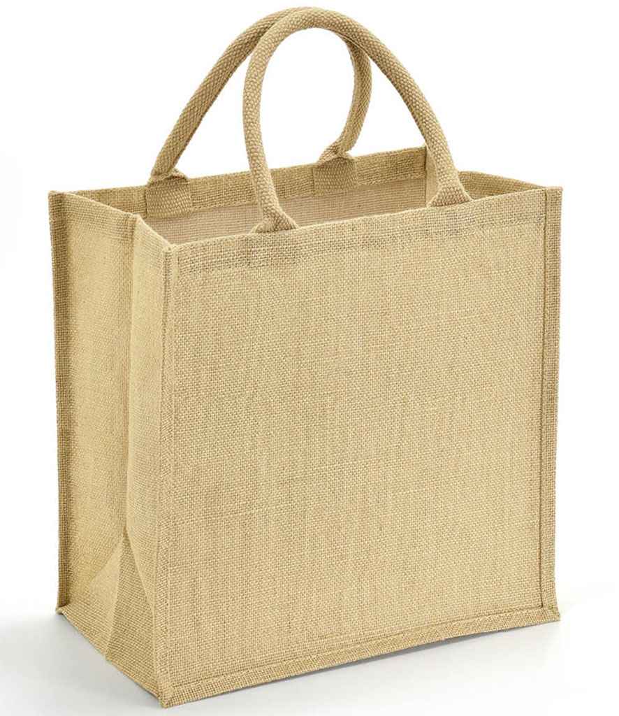 Brand Lab Natural Jute Tote Bag