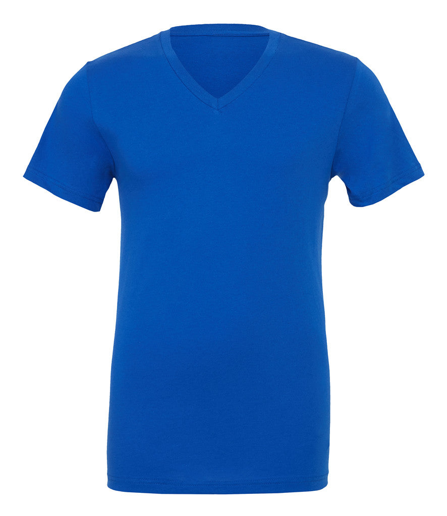 Canvas Unisex Jersey V Neck T-Shirt