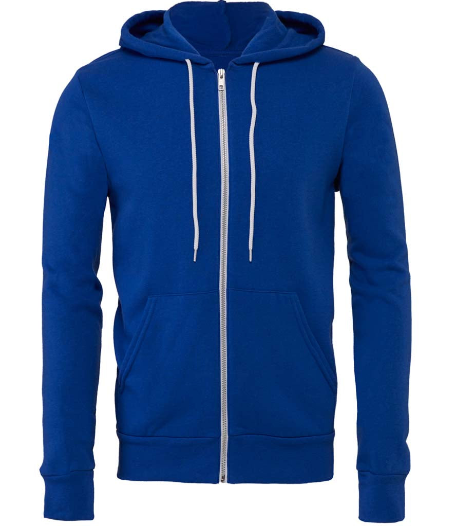 Canvas Unisex Full Zip Hoodie