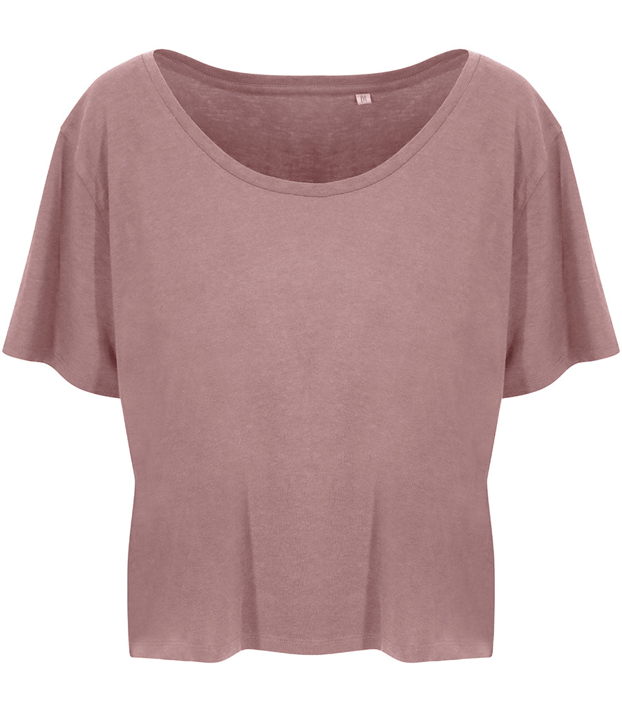 Ecologie Ladies Daintree EcoViscose Cropped T-Shirt