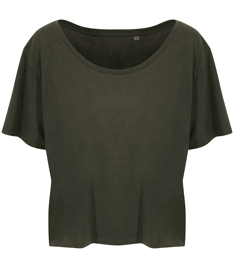 Ecologie Ladies Daintree EcoViscose Cropped T-Shirt