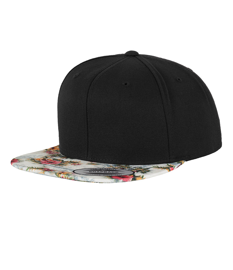 Flexfit Floral Snapback Cap