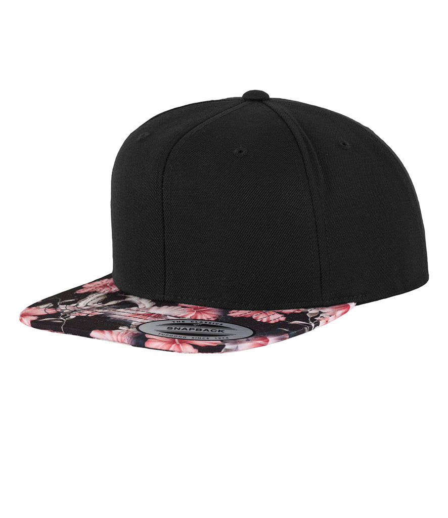 Flexfit Floral Snapback Cap