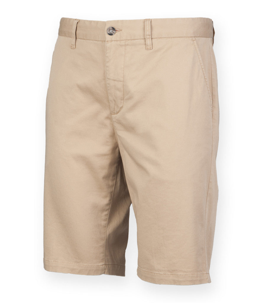 Front Row Stretch Chino Shorts