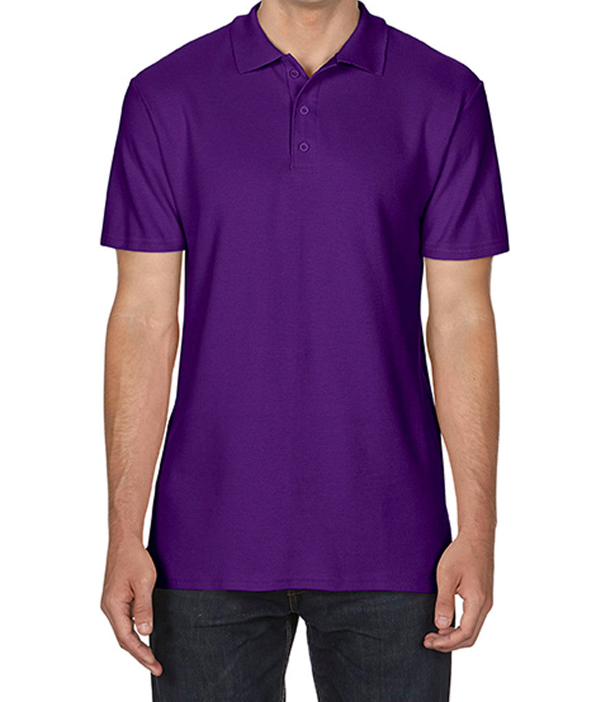 Gildan SoftStyle Double Pique Polo Shirt