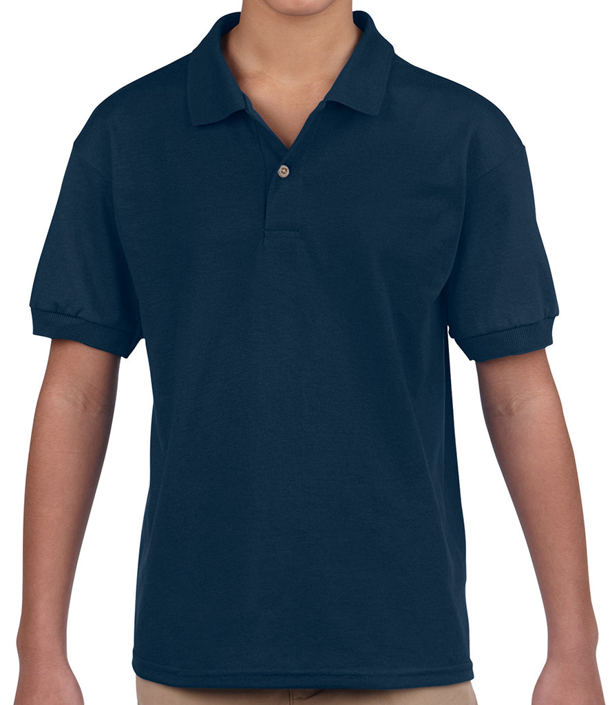 Gildan Kids DryBlend Jersey Polo Shirt