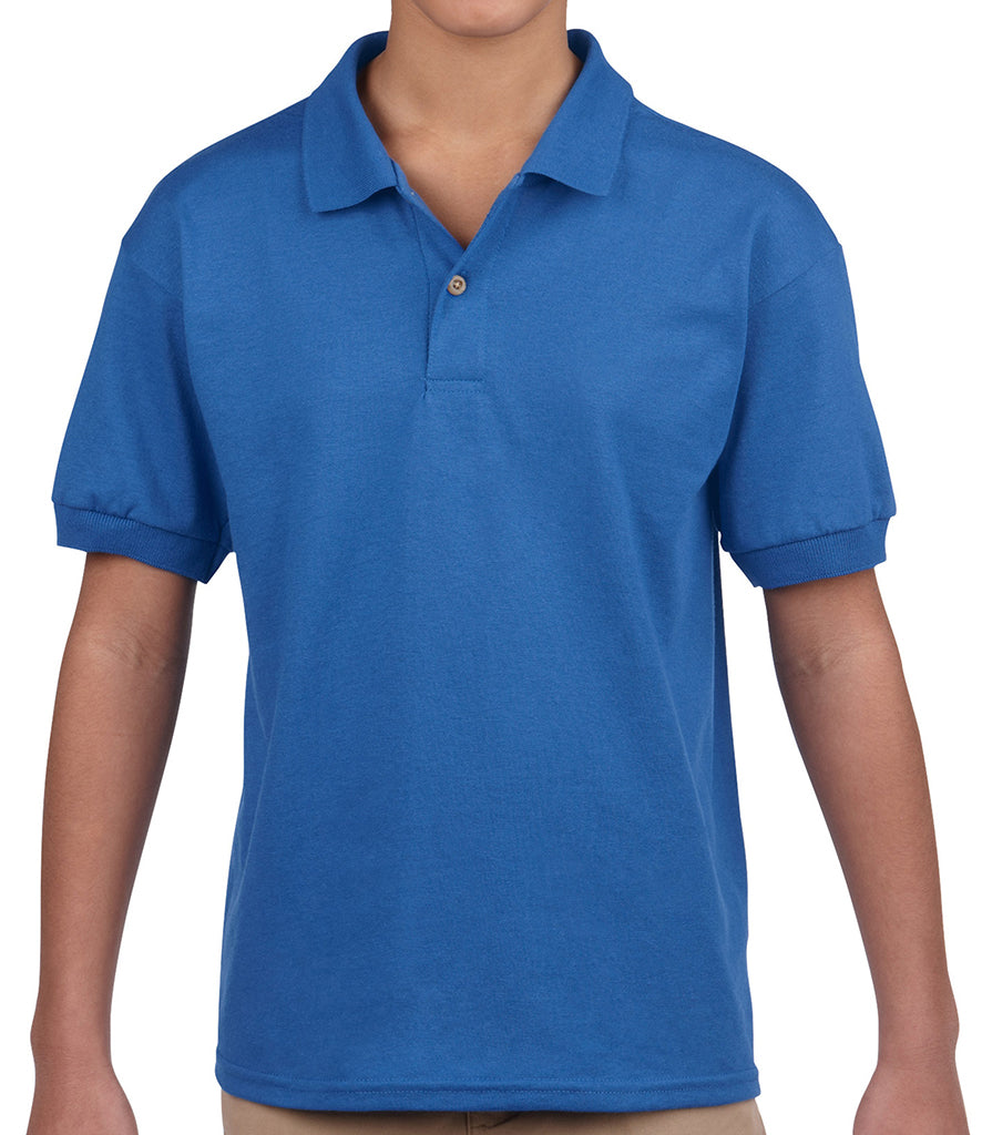 Gildan Kids DryBlend Jersey Polo Shirt