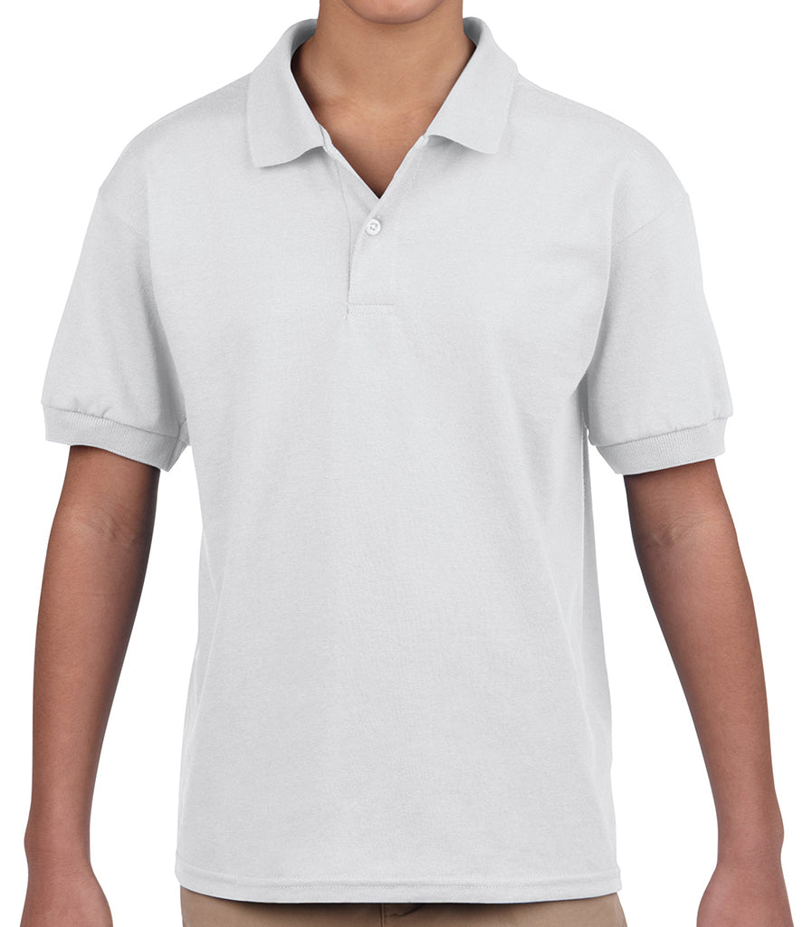 Gildan Kids DryBlend Jersey Polo Shirt