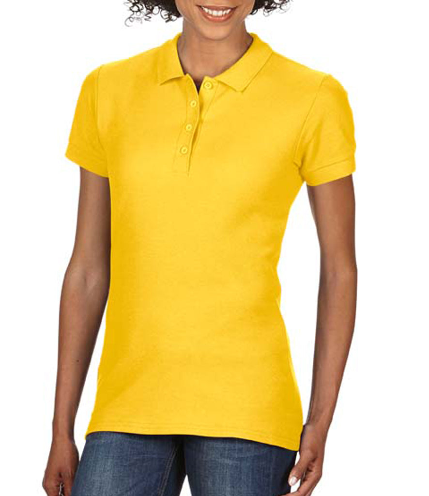 Gildan Ladies SoftStyle Double Pique Polo Shirt