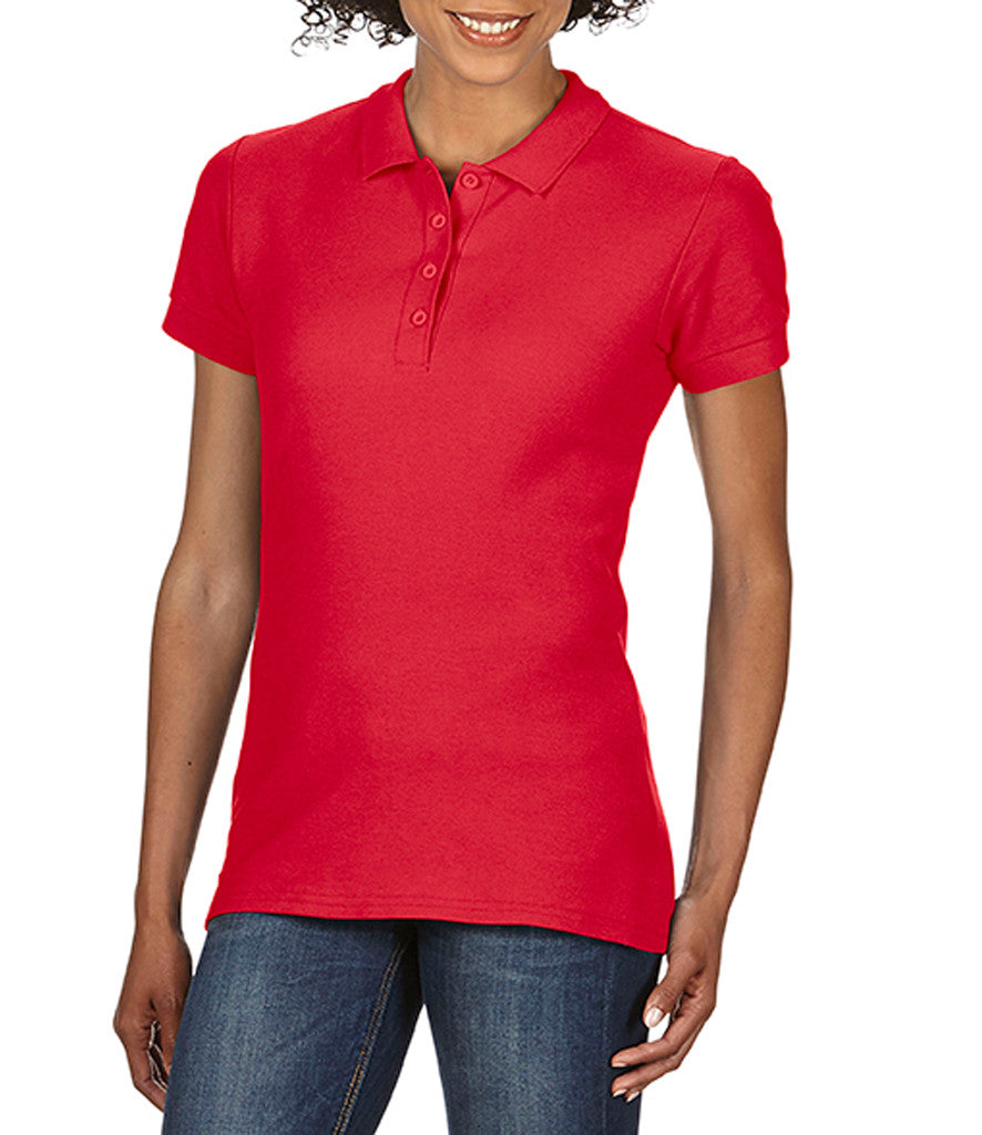 Gildan Ladies SoftStyle Double Pique Polo Shirt