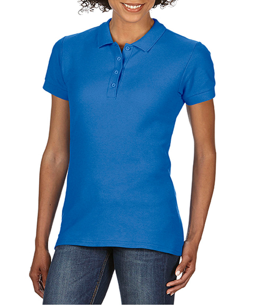 Gildan Ladies SoftStyle Double Pique Polo Shirt