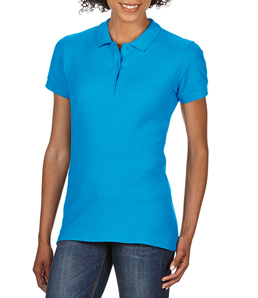 Gildan Ladies SoftStyle Double Pique Polo Shirt