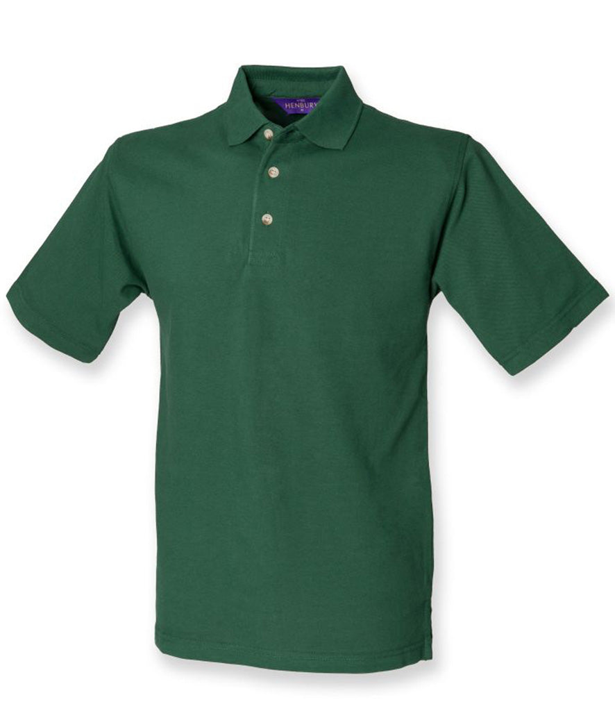 Henbury Classic Heavy Cotton Piqué Polo Shirt