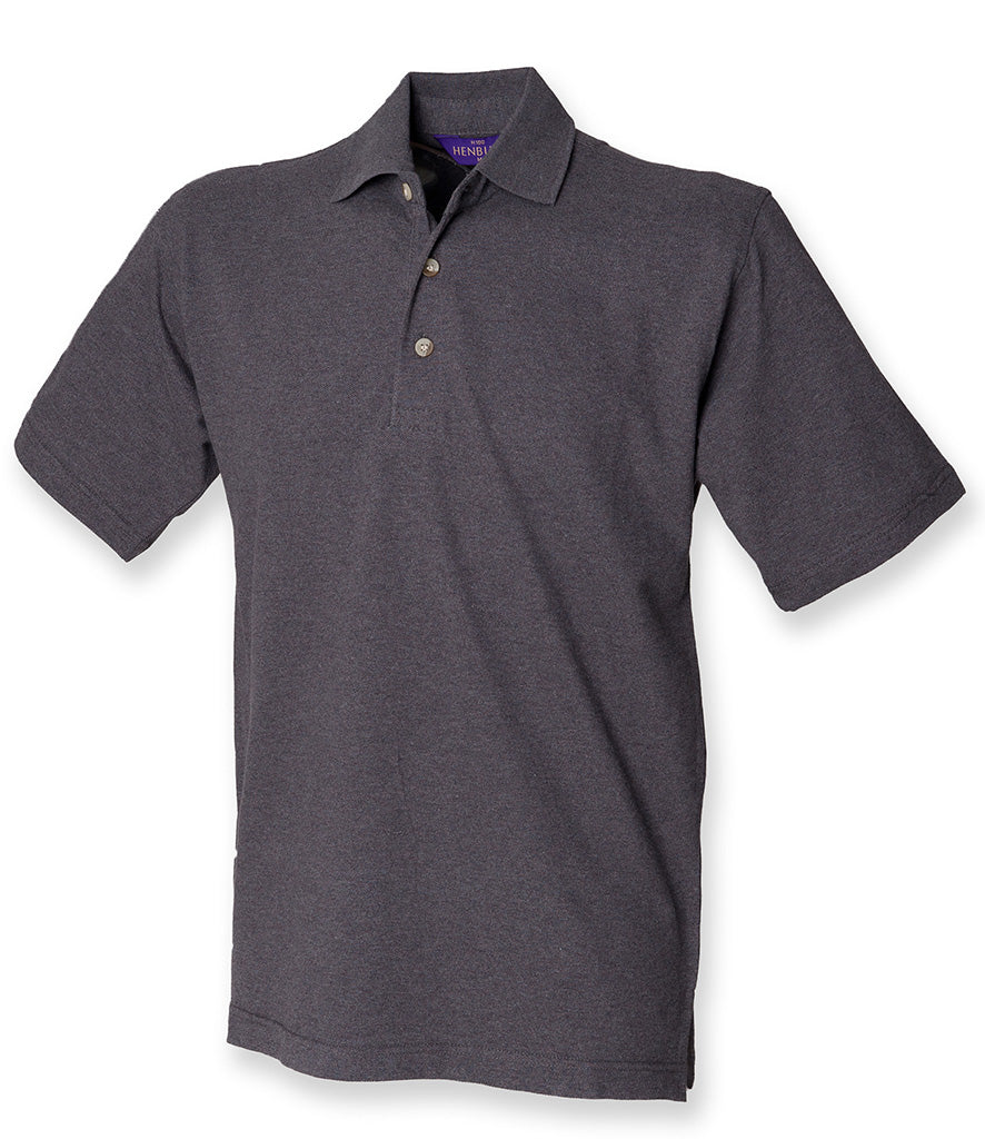 Henbury Classic Heavy Cotton Piqué Polo Shirt