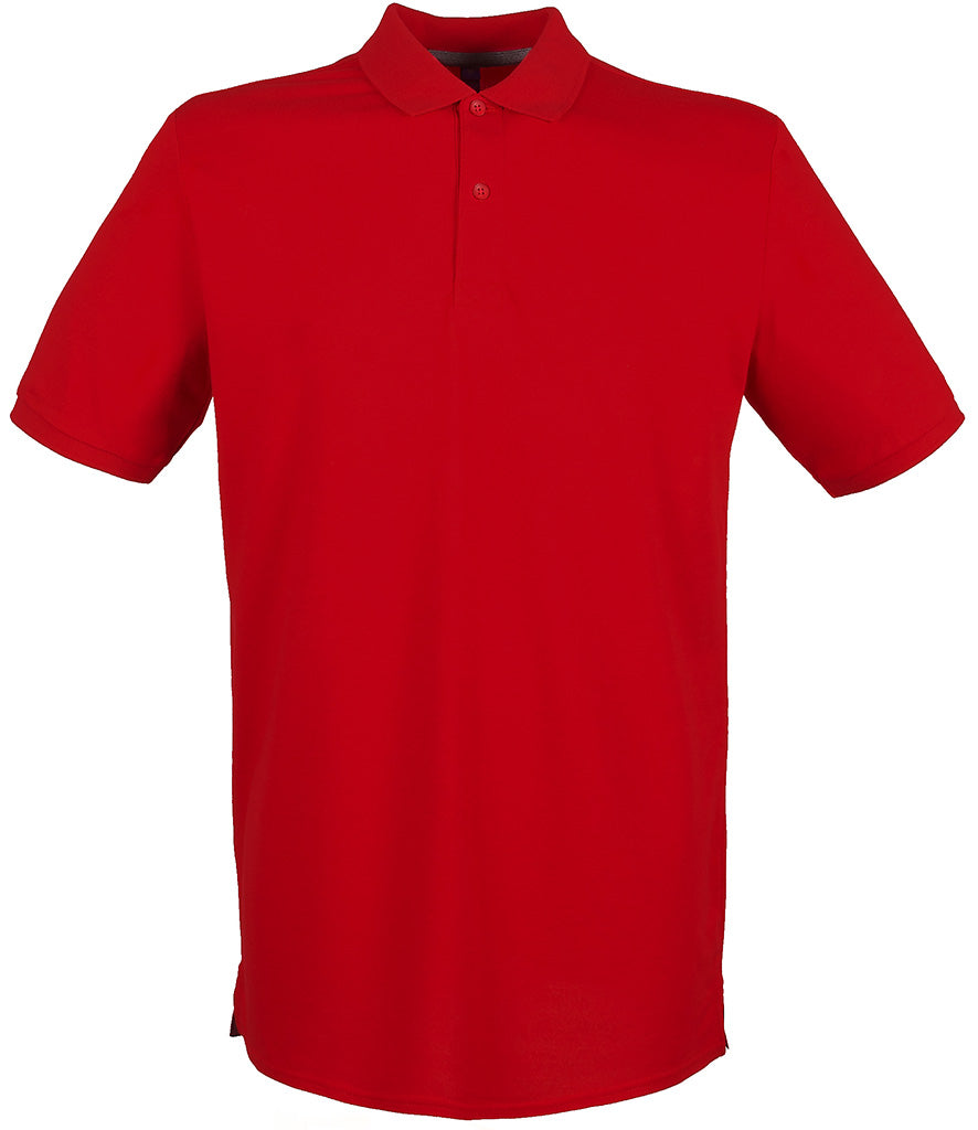 Henbury Modern Fit Cotton Piqué Polo Shirt