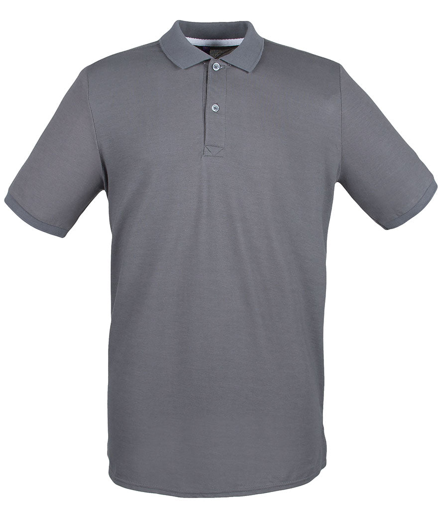 Henbury Modern Fit Cotton Piqué Polo Shirt