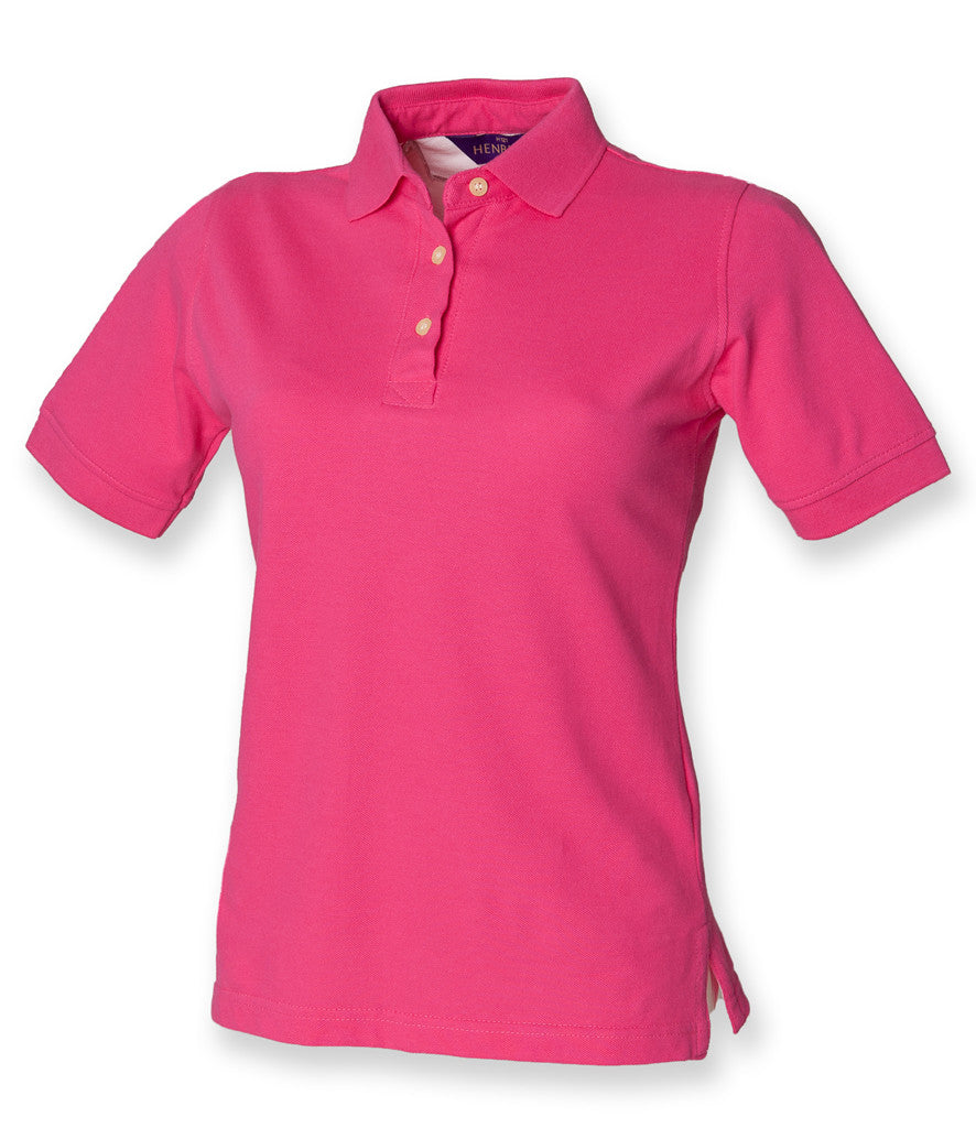 Henbury Ladies Classic Cotton Piqué Polo Shirt