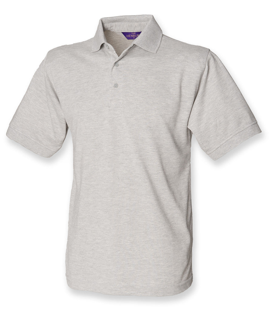 Henbury Heavy Poly/Cotton Piqué Polo Shirt