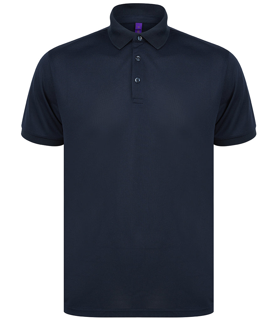 Henbury Recycled Polyester Piqué Polo Shirt