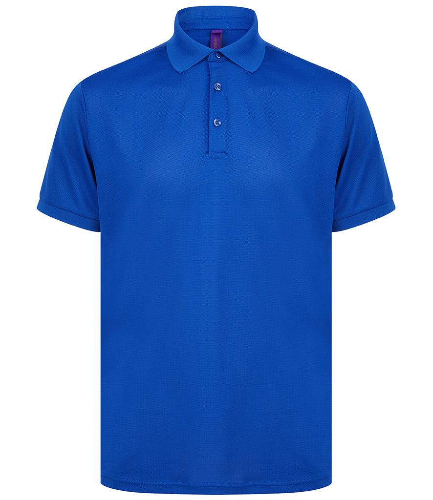 Henbury Recycled Polyester Piqué Polo Shirt