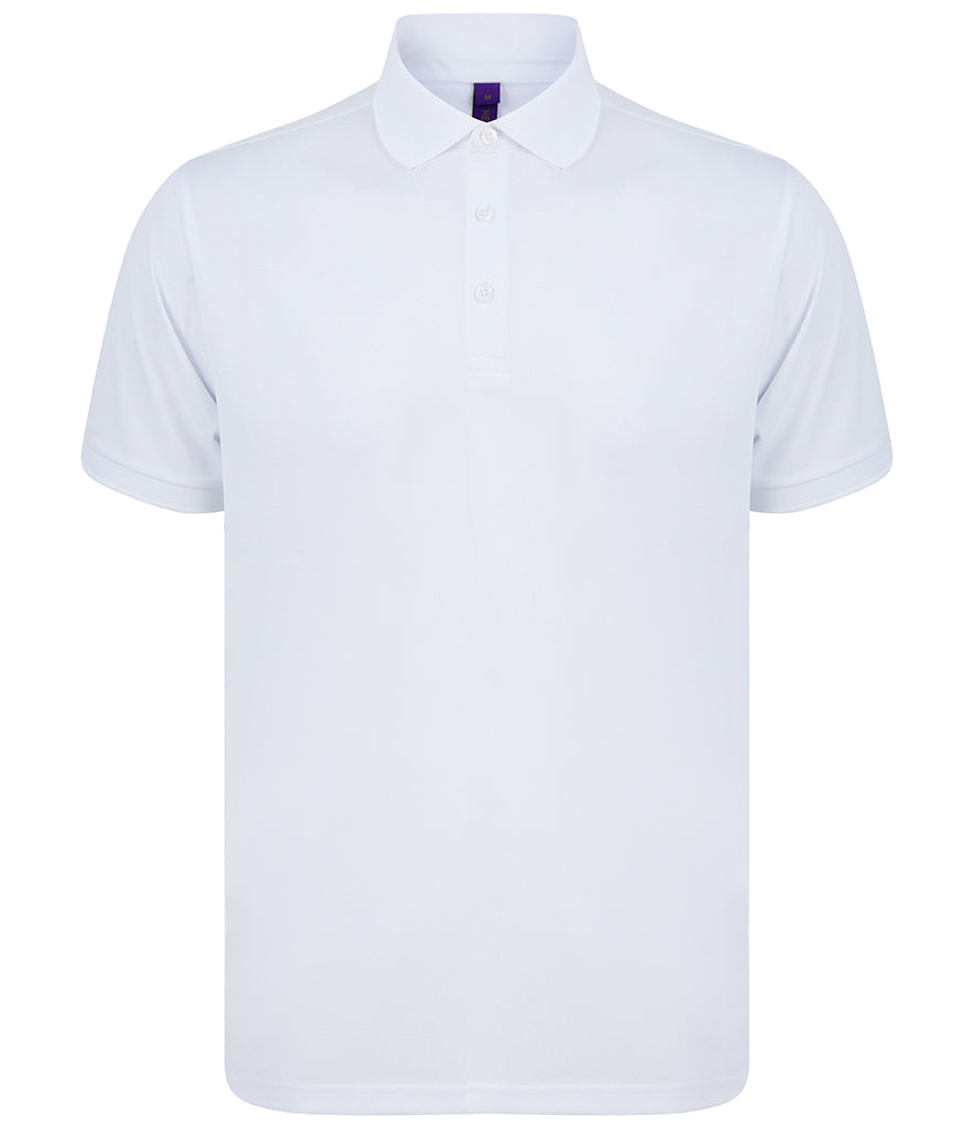 Henbury Recycled Polyester Piqué Polo Shirt