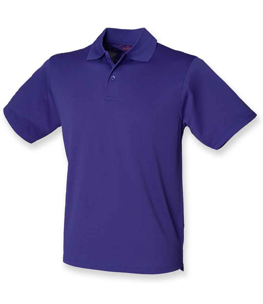 Henbury Coolplus Wicking Piqué Polo Shirt