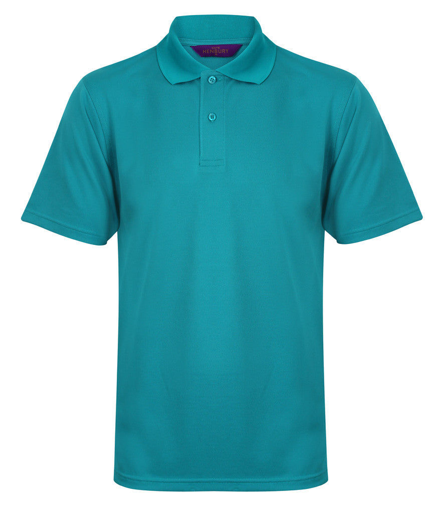 Henbury Coolplus Wicking Piqué Polo Shirt