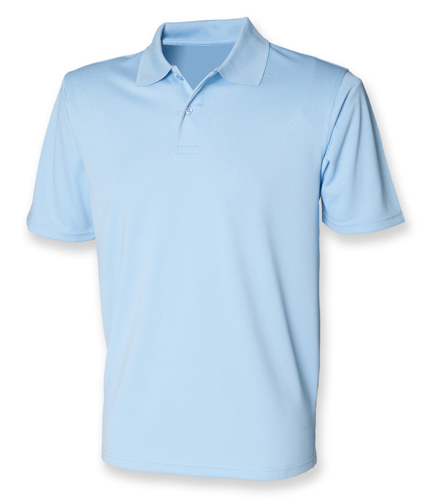 Henbury Coolplus Wicking Piqué Polo Shirt