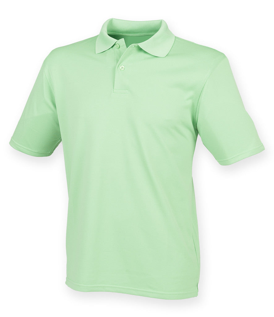 Henbury Coolplus Wicking Piqué Polo Shirt