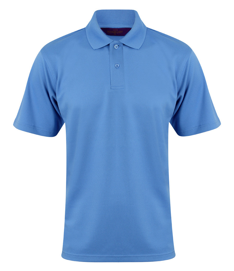 Henbury Coolplus Wicking Piqué Polo Shirt