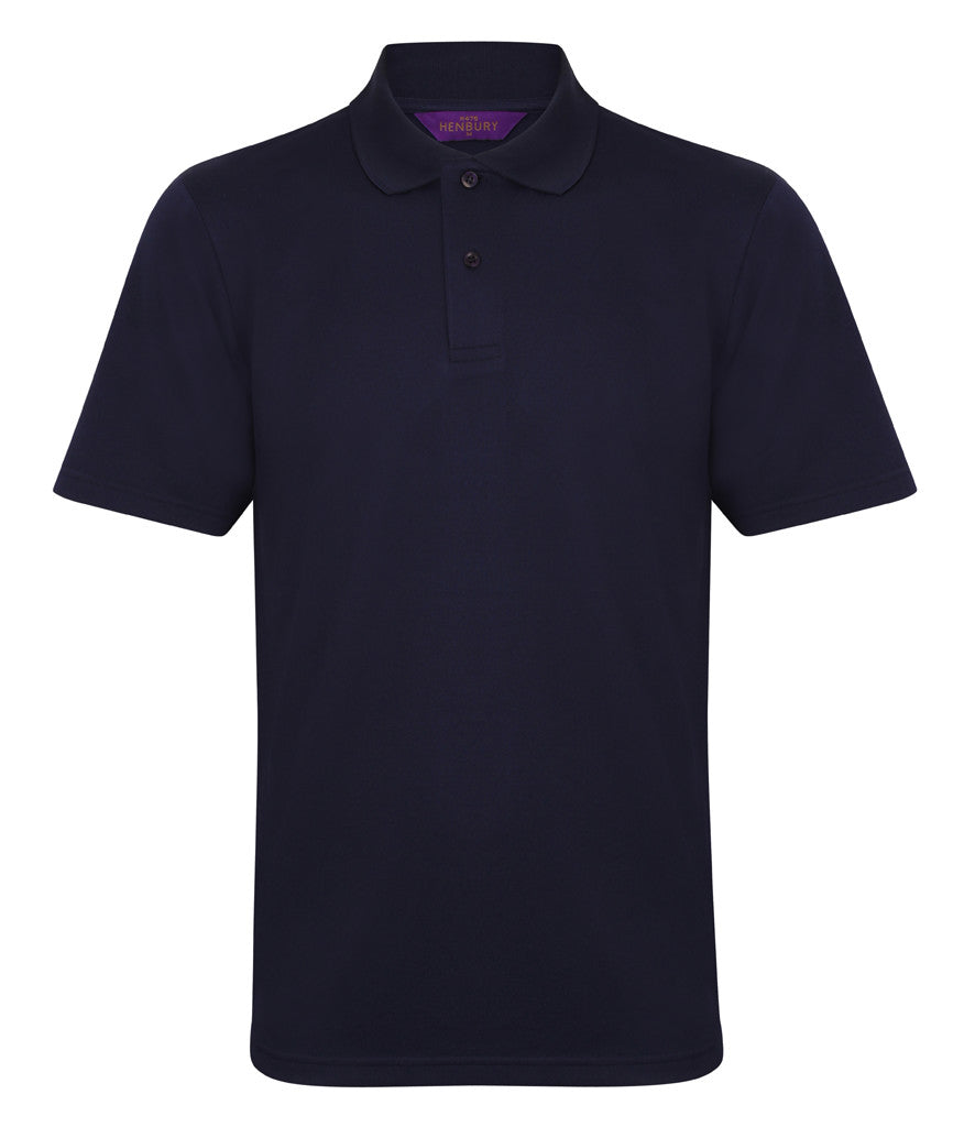 Henbury Coolplus Wicking Piqué Polo Shirt