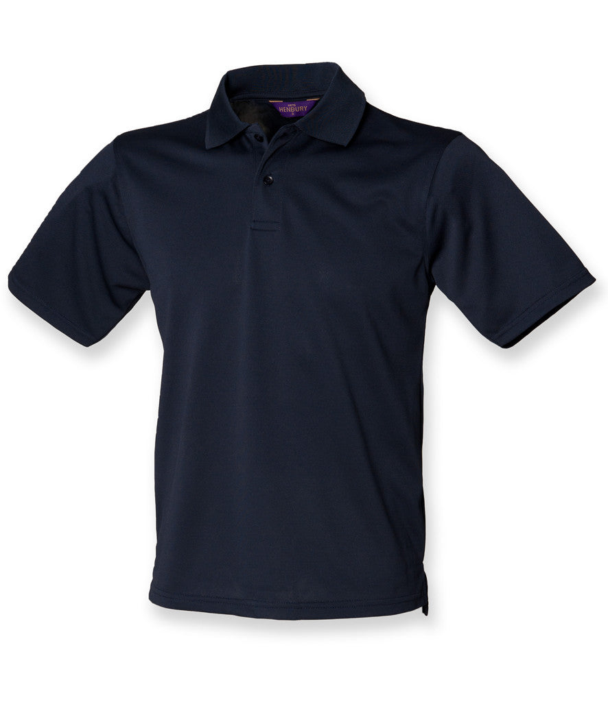 Henbury Coolplus Wicking Piqué Polo Shirt