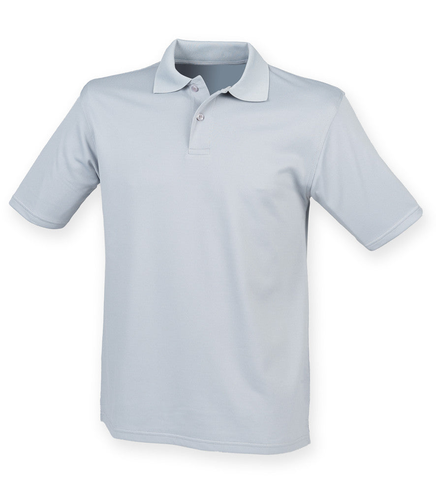 Henbury Coolplus Wicking Piqué Polo Shirt