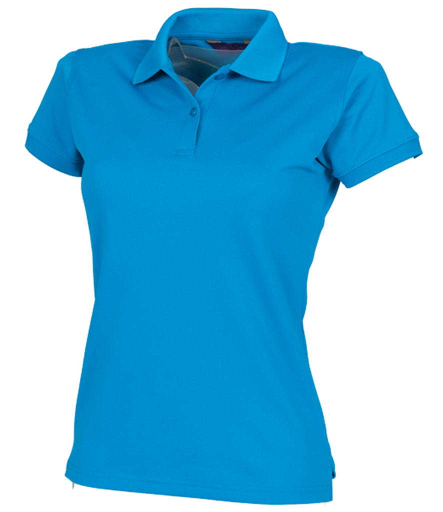 Henbury Ladies Coolplus Wicking Pique Polo Shirt