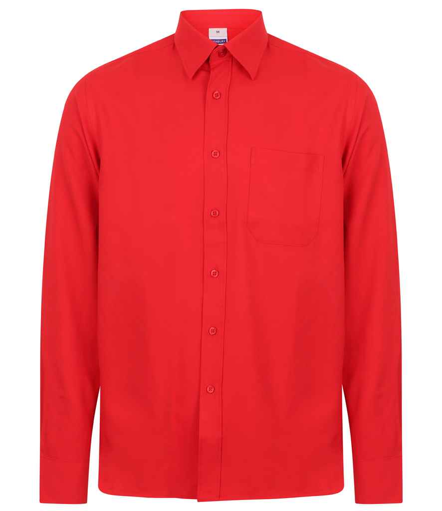 Henbury Long Sleeve Wicking Shirt