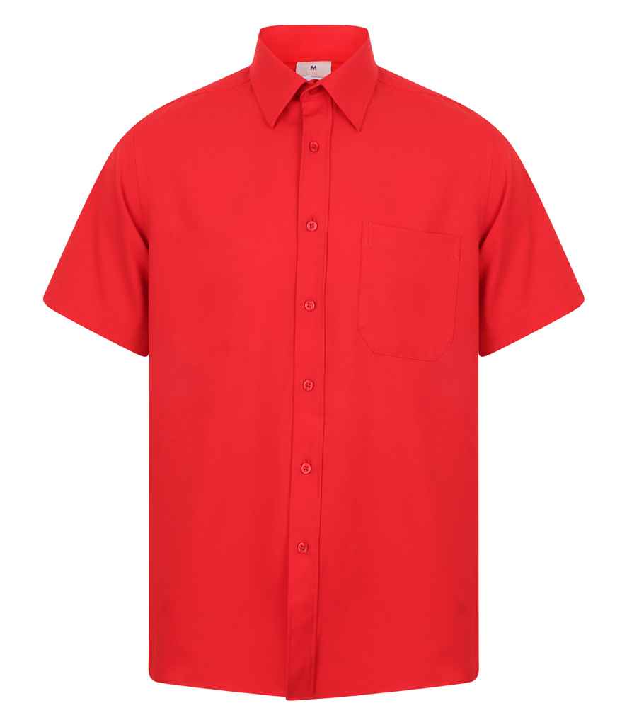 Henbury Short Sleeve Wicking Shirt