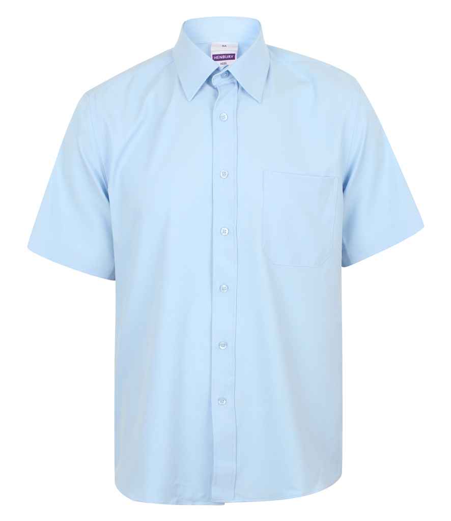 Henbury Short Sleeve Wicking Shirt