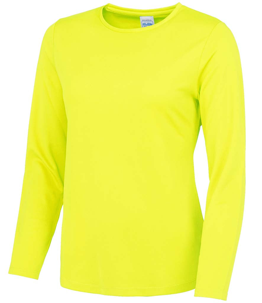 AWDis Ladies Cool Long Sleeve T-Shirt