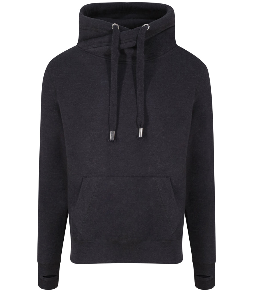 AWDis Cross Neck Hoodie