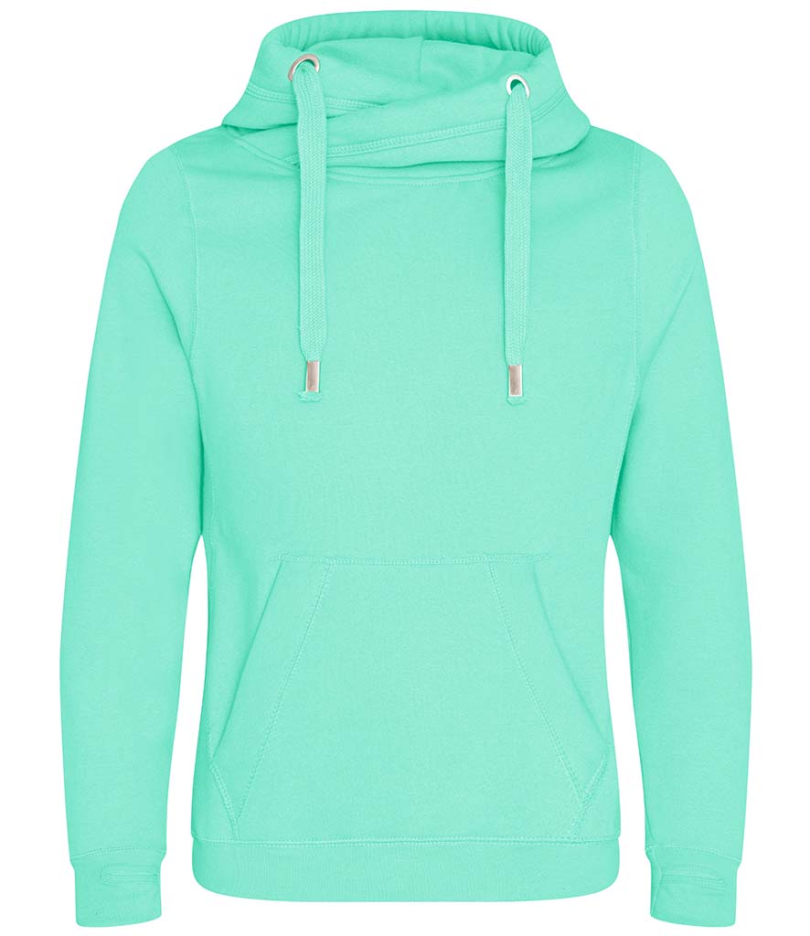 AWDis Cross Neck Hoodie